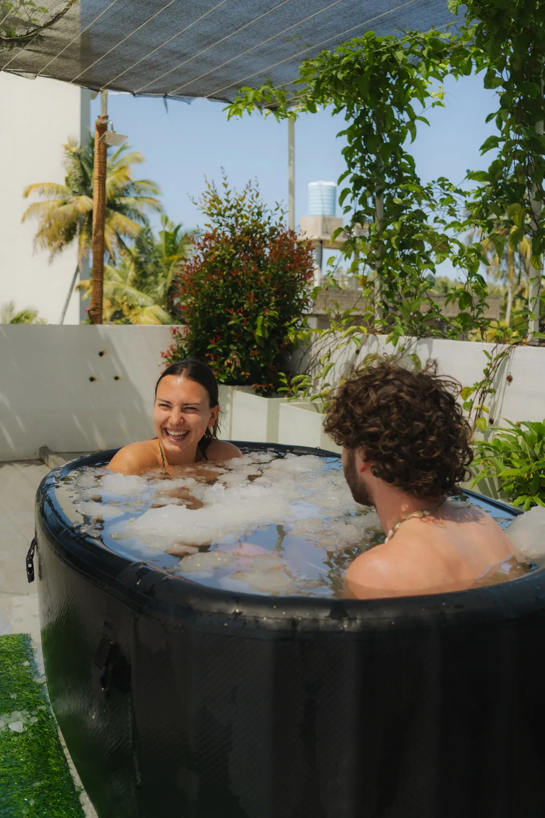 Rooftop ice bath at MiRA Mirissa