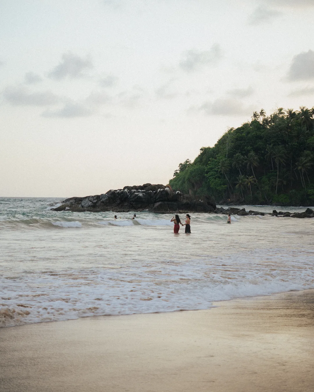 Mirissa beach, four minutes away