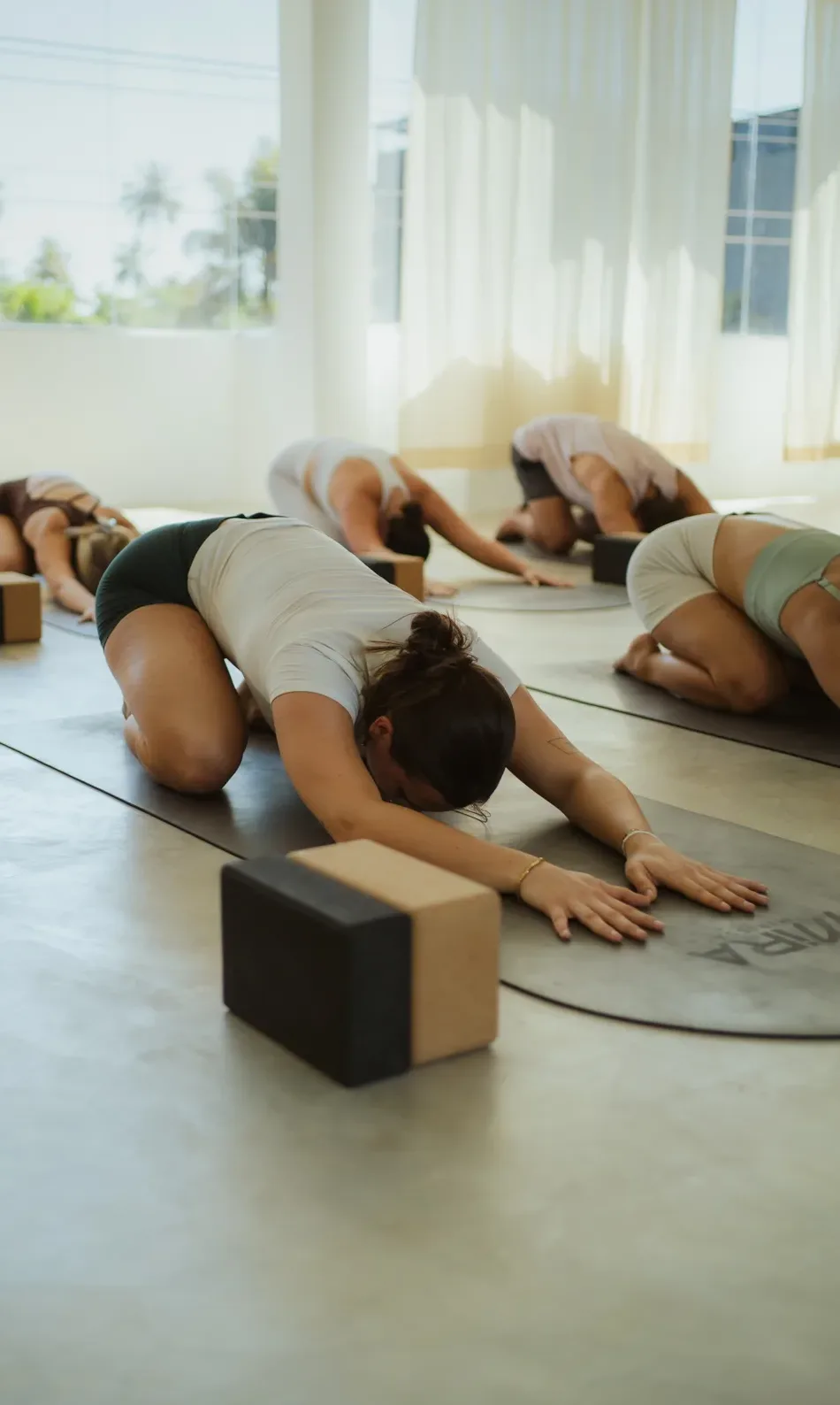 Slow flow yoga class at MiRA Mirissa, Mirissa, Sri Lanka